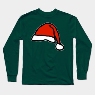 Christmas Hat for Santa Long Sleeve T-Shirt